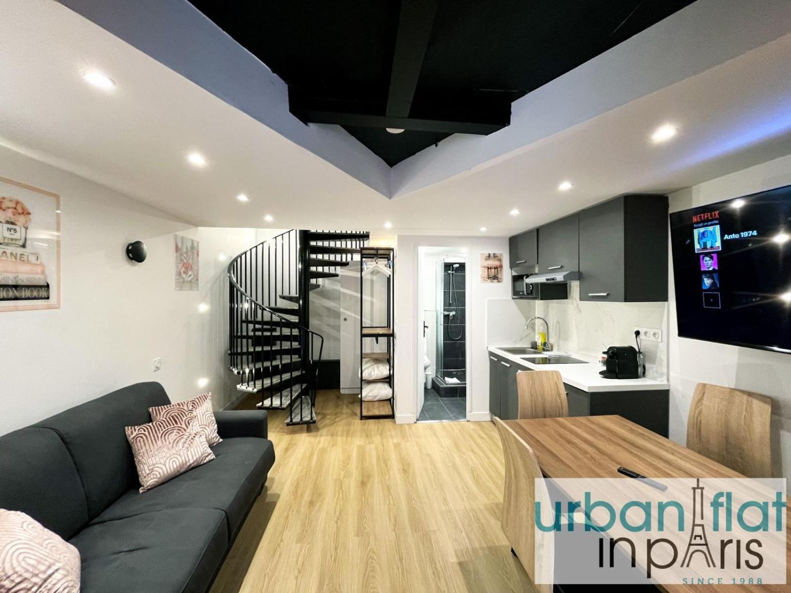 파리 Urban Flat 179 - Pretty Loft Montorgueil 아파트 외부 사진